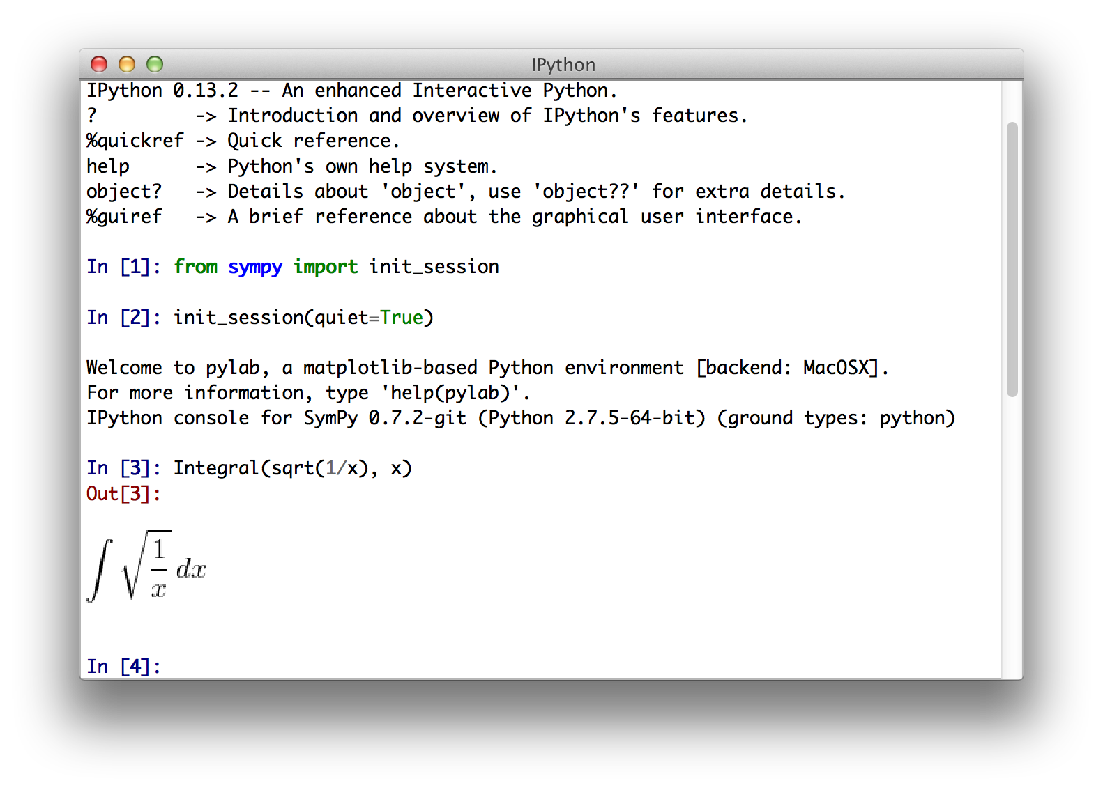 install sympy for mac